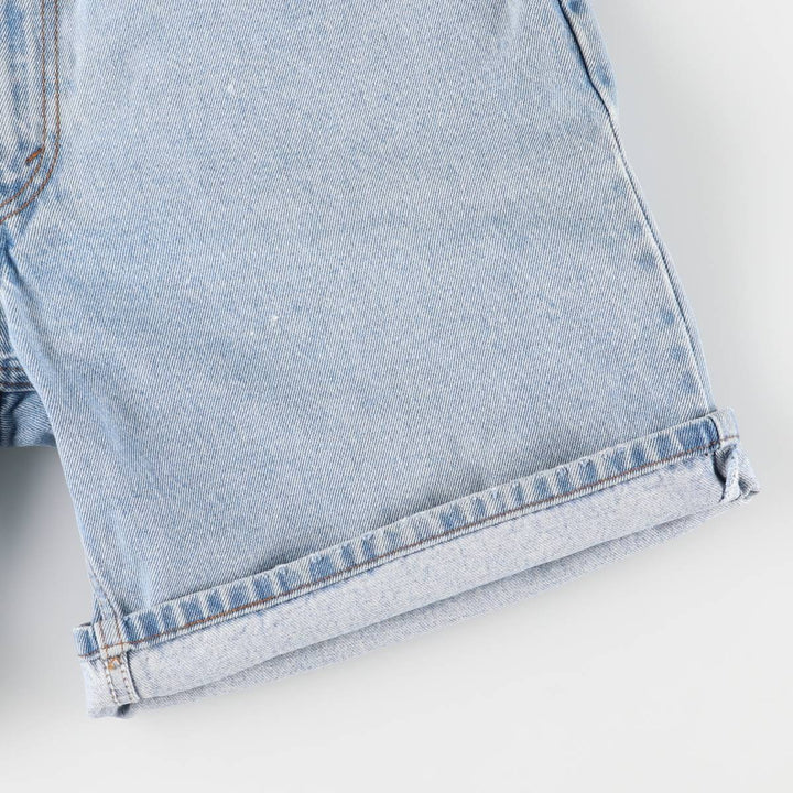00'S Levi's 550 Relaxed Fit Denim Shorts for Men, Size W37 cotton blue type Vintage Second Hand