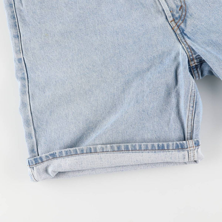00'S Levi's 550 Relaxed Fit Denim Shorts for Men, Size W37 cotton blue type Vintage Second Hand
