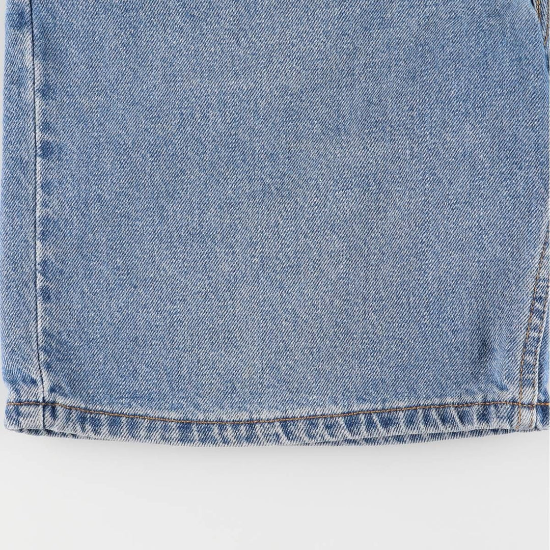 00'S Levi's 550 Relaxed Fit Denim Shorts for Men, W35 cotton blue type Vintage Second Hand
