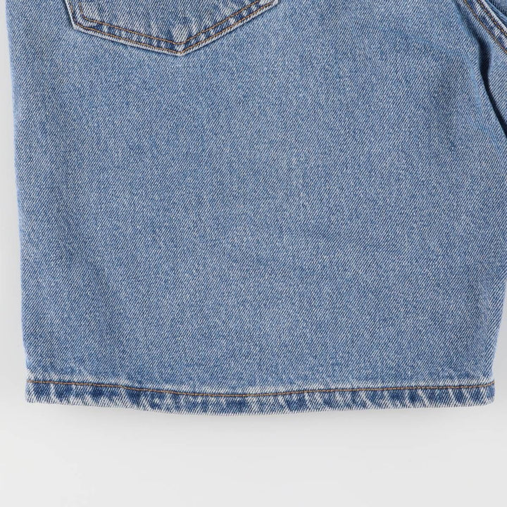 00'S Levi's 550 Relaxed Fit Denim Shorts for Men, W35 cotton blue type Vintage Second Hand
