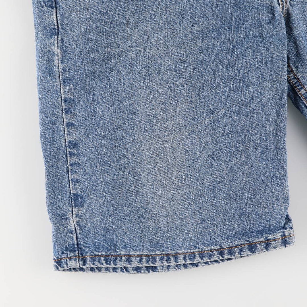 00'S Levi's 569 LOOSE FIT denim shorts, men's size w37 cotton blue type Vintage Second Hand