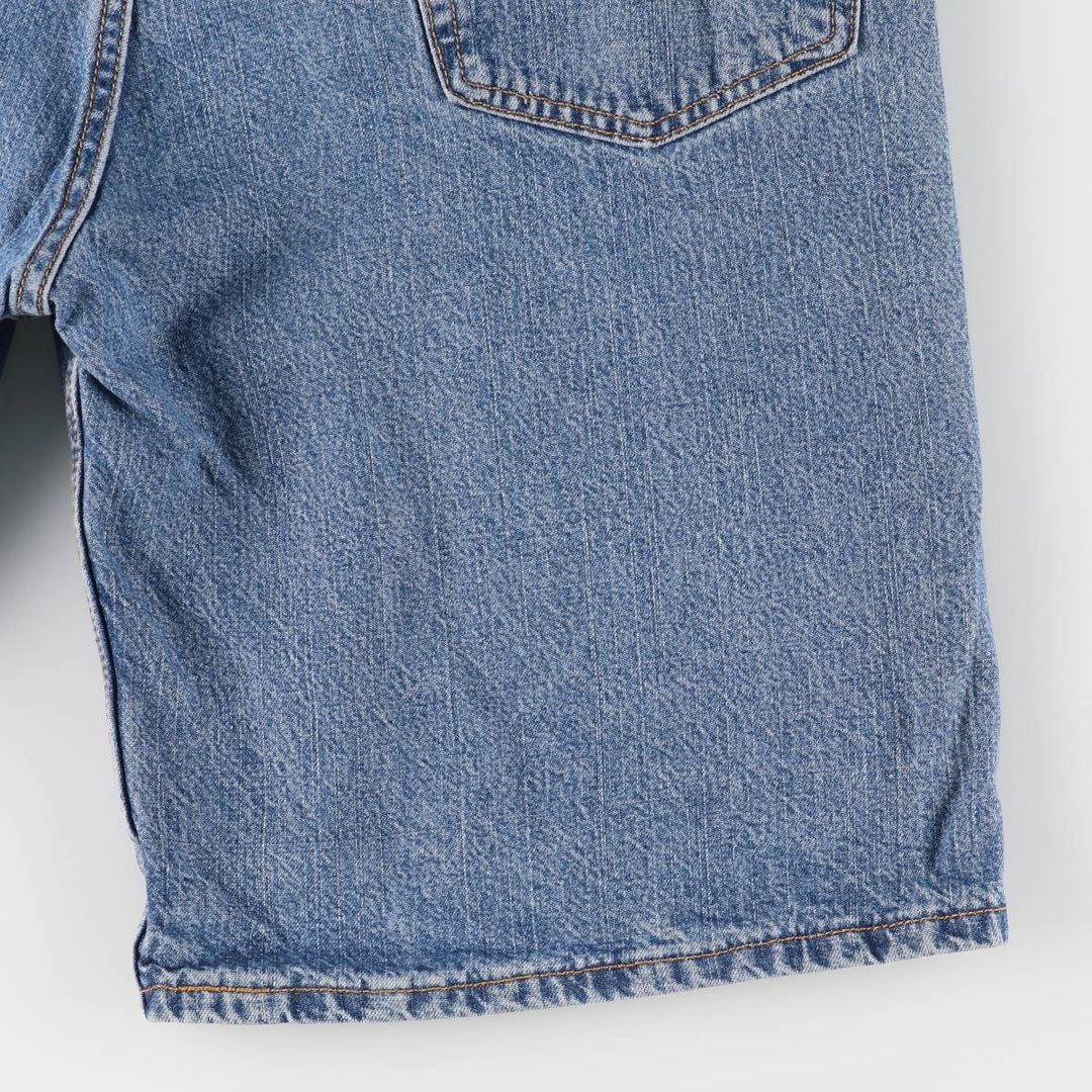 00'S Levi's 569 LOOSE FIT denim shorts, men's size w37 cotton blue type Vintage Second Hand