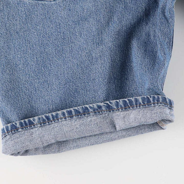 00'S Levi's 569 LOOSE FIT denim shorts, men's size w37 cotton blue type Vintage Second Hand