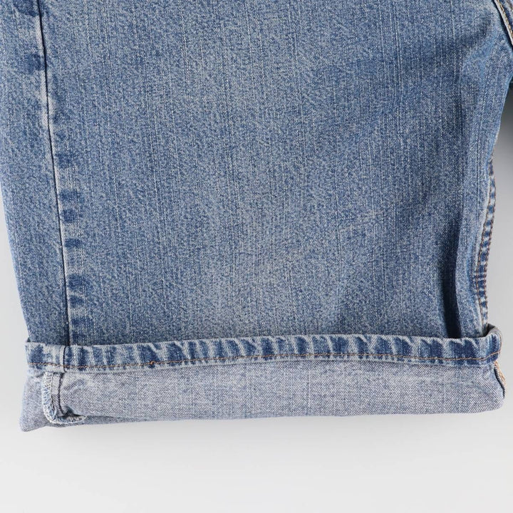 00'S Levi's 569 LOOSE FIT denim shorts, men's size w37 cotton blue type Vintage Second Hand