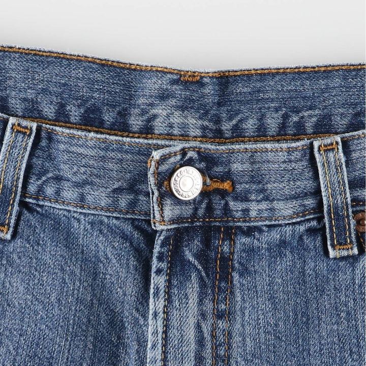 00'S Levi's 550 Relaxed Fit Denim Shorts for Men, Size W36 cotton blue type Vintage Second Hand