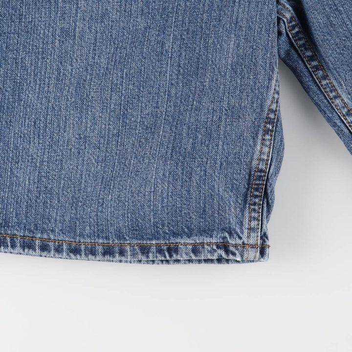 00'S Levi's 550 Relaxed Fit Denim Shorts for Men, Size W36 cotton blue type Vintage Second Hand