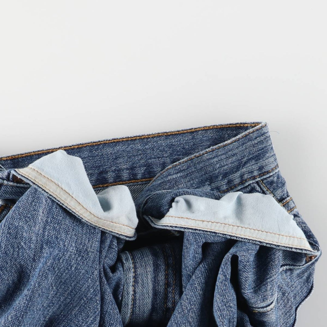 00'S Levi's 550 Relaxed Fit Denim Shorts for Men, Size W36 cotton blue type Vintage Second Hand