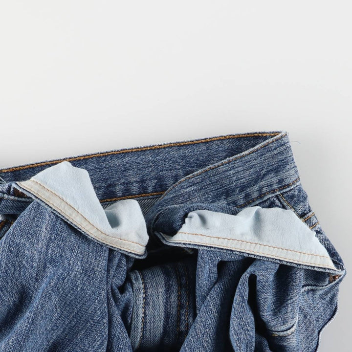 00'S Levi's 550 Relaxed Fit Denim Shorts for Men, Size W36 cotton blue type Vintage Second Hand