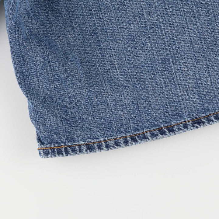 00'S Levi's 550 Relaxed Fit Denim Shorts for Men, Size W36 cotton blue type Vintage Second Hand