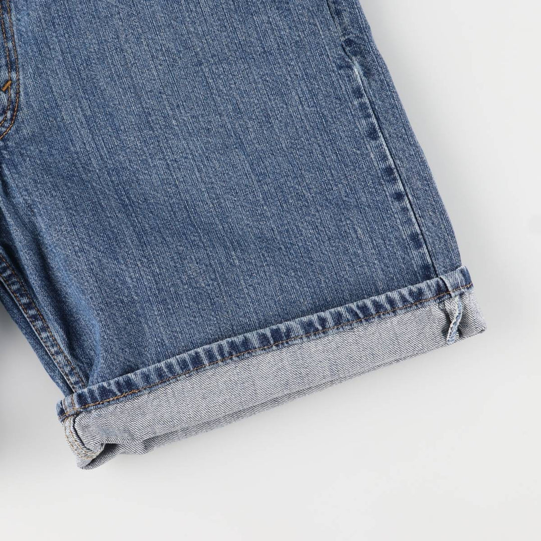 00'S Levi's 550 Relaxed Fit Denim Shorts for Men, Size W36 cotton blue type Vintage Second Hand