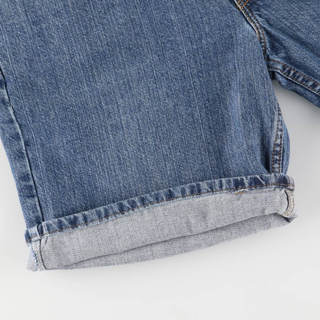 00'S Levi's 550 Relaxed Fit Denim Shorts for Men, Size W36 cotton blue type Vintage Second Hand