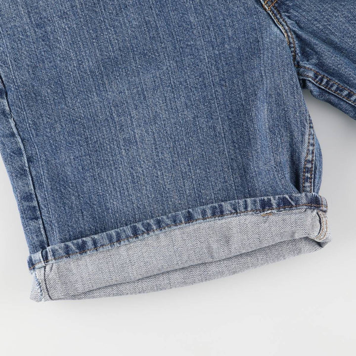 00'S Levi's 550 Relaxed Fit Denim Shorts for Men, Size W36 cotton blue type Vintage Second Hand
