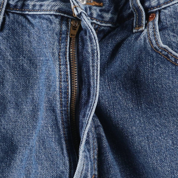 00'S Levi's 550 Relaxed Fit Denim Shorts for Men, Size W37 cotton blue type Vintage Second Hand