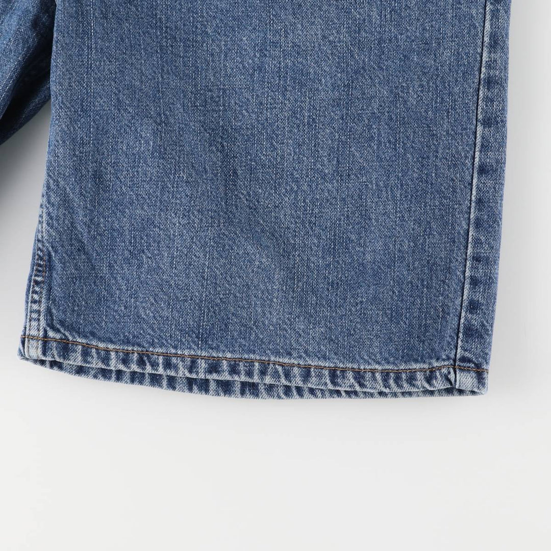 00'S Levi's 550 Relaxed Fit Denim Shorts for Men, Size W37 cotton blue type Vintage Second Hand