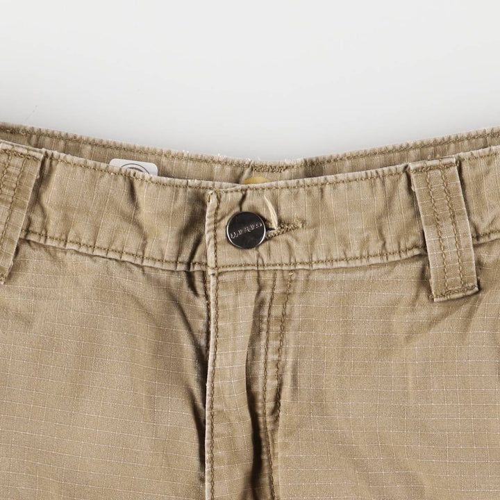 Carhartt Relaxed Fit Cargo Shorts, Half Pants, Men's, W36 equivalent cotton beige type brown Vintage Second Hand