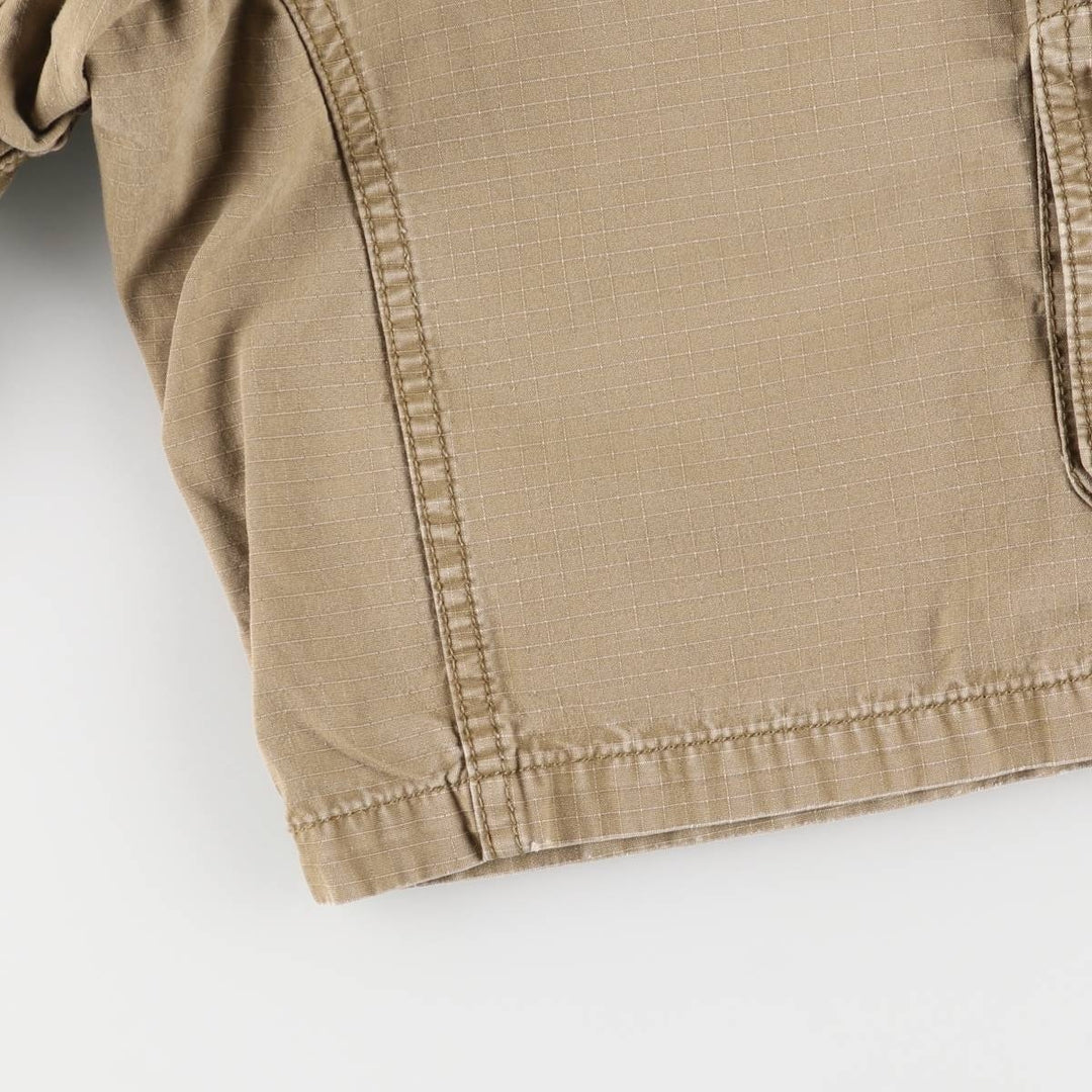 Carhartt Relaxed Fit Cargo Shorts, Half Pants, Men's, W36 equivalent cotton beige type brown Vintage Second Hand