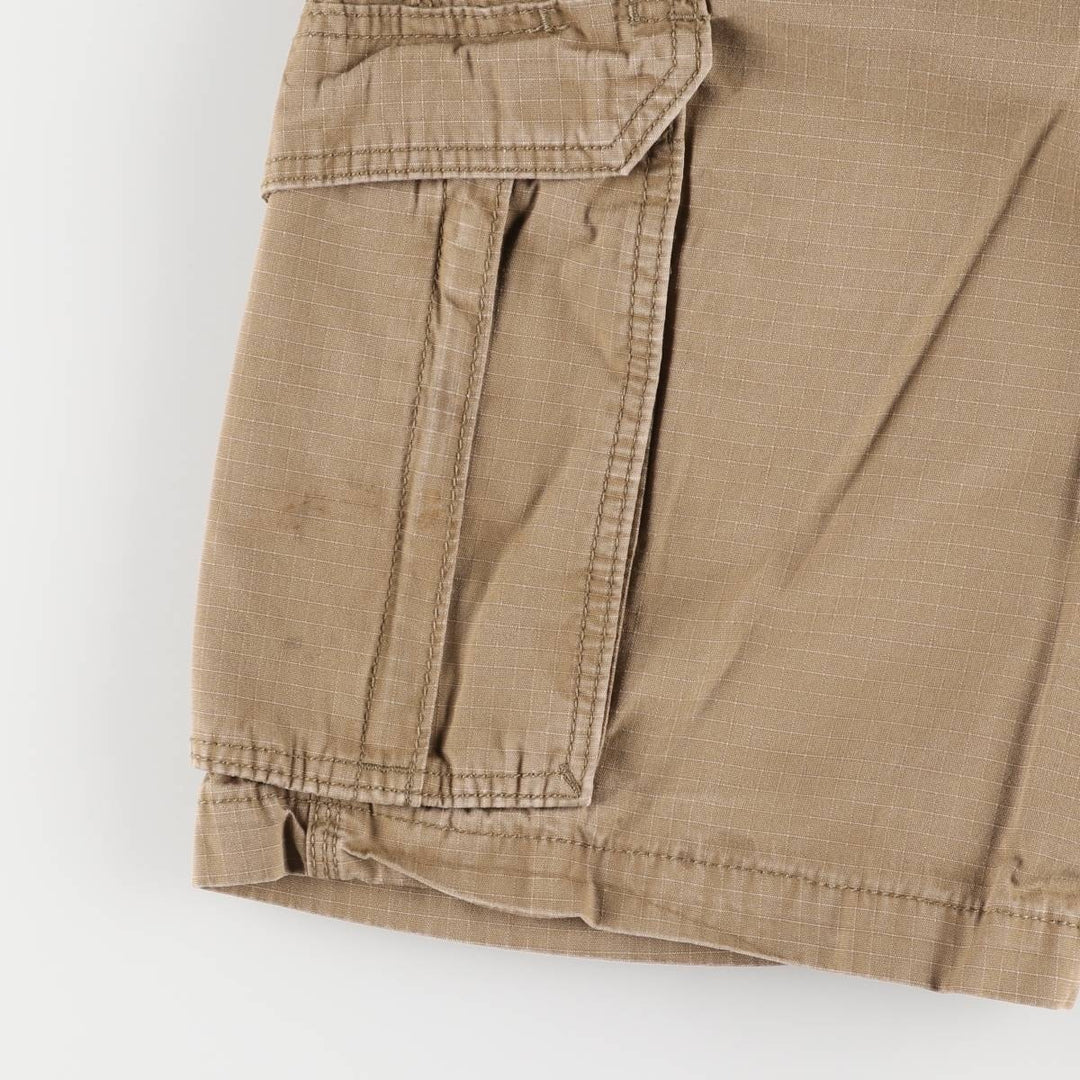 Carhartt Relaxed Fit Cargo Shorts, Half Pants, Men's, W30 equivalent cotton brown type Vintage Second Hand