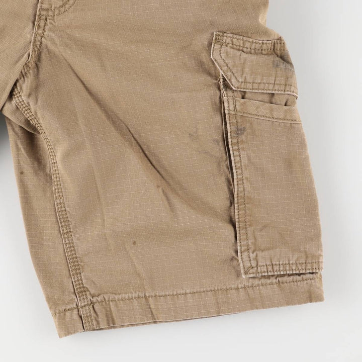 Carhartt Relaxed Fit Cargo Shorts, Half Pants, Men's, W30 equivalent cotton brown type Vintage Second Hand