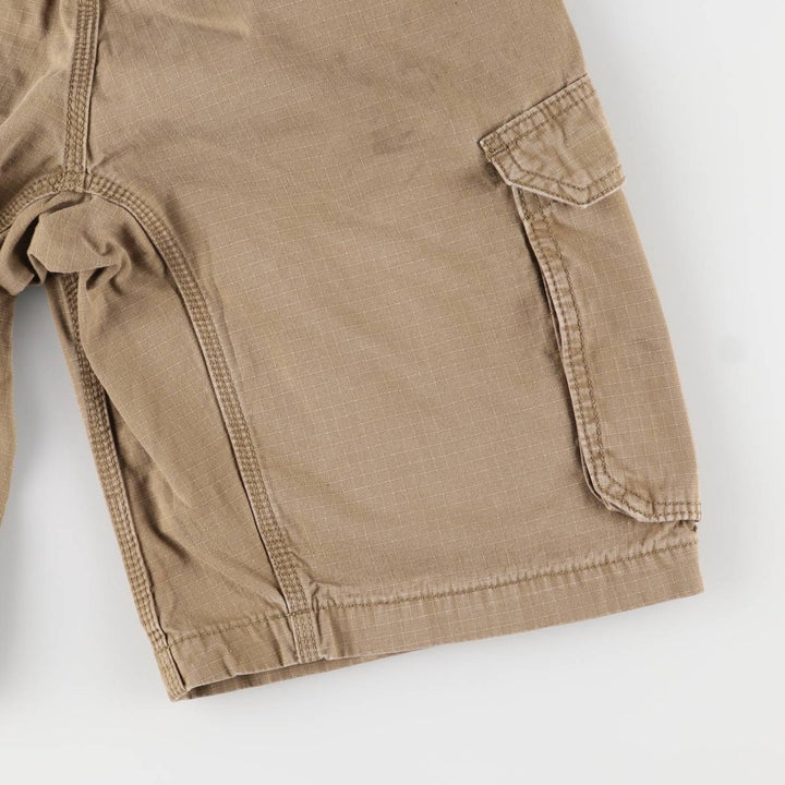 Carhartt Relaxed Fit Cargo Shorts, Half Pants, Men's, W30 equivalent cotton brown type Vintage Second Hand