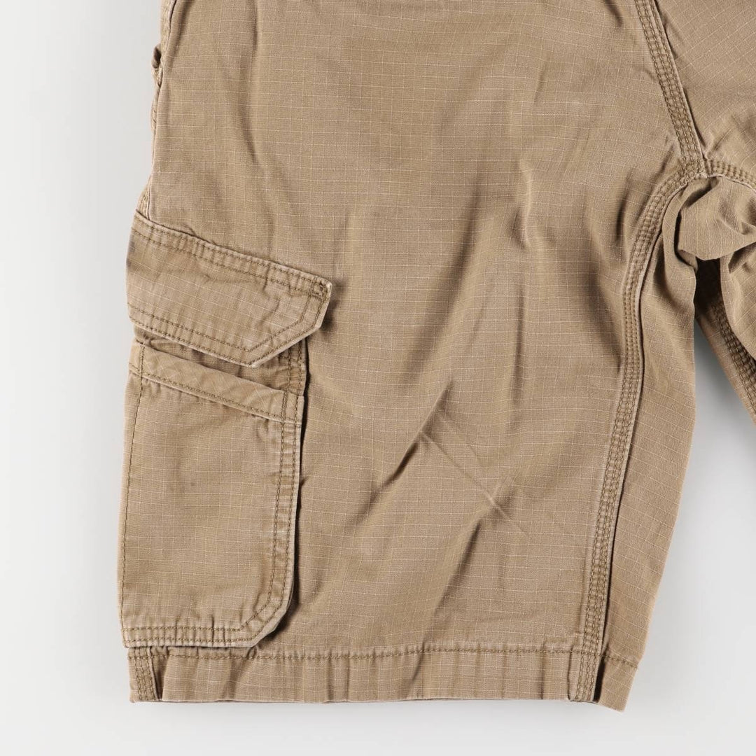Carhartt Relaxed Fit Cargo Shorts, Half Pants, Men's, W30 equivalent cotton brown type Vintage Second Hand