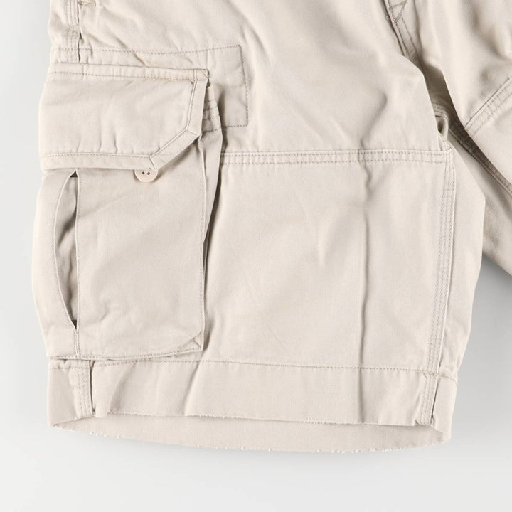 Ralph Lauren POLO RALPH LAUREN cargo shorts short pants men's w34 equivalent cotton pale white type Vintage Second Hand