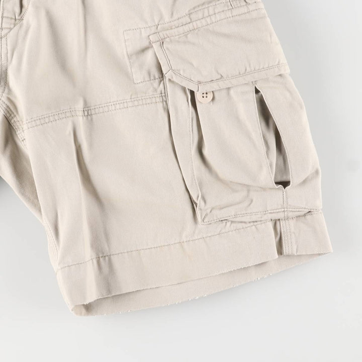 Ralph Lauren POLO RALPH LAUREN cargo shorts short pants men's w34 equivalent cotton pale white type Vintage Second Hand