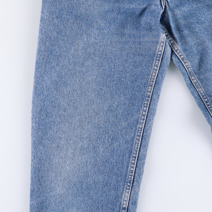 90'S Levi's 550-0290 Tapered Denim Pants Made in USA Men's W32 Vintage cotton blue type Vintage Second Hand