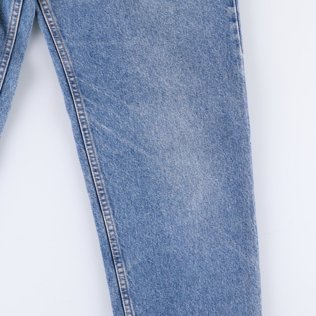 90'S Levi's 550-0290 Tapered Denim Pants Made in USA Men's W32 Vintage cotton blue type Vintage Second Hand