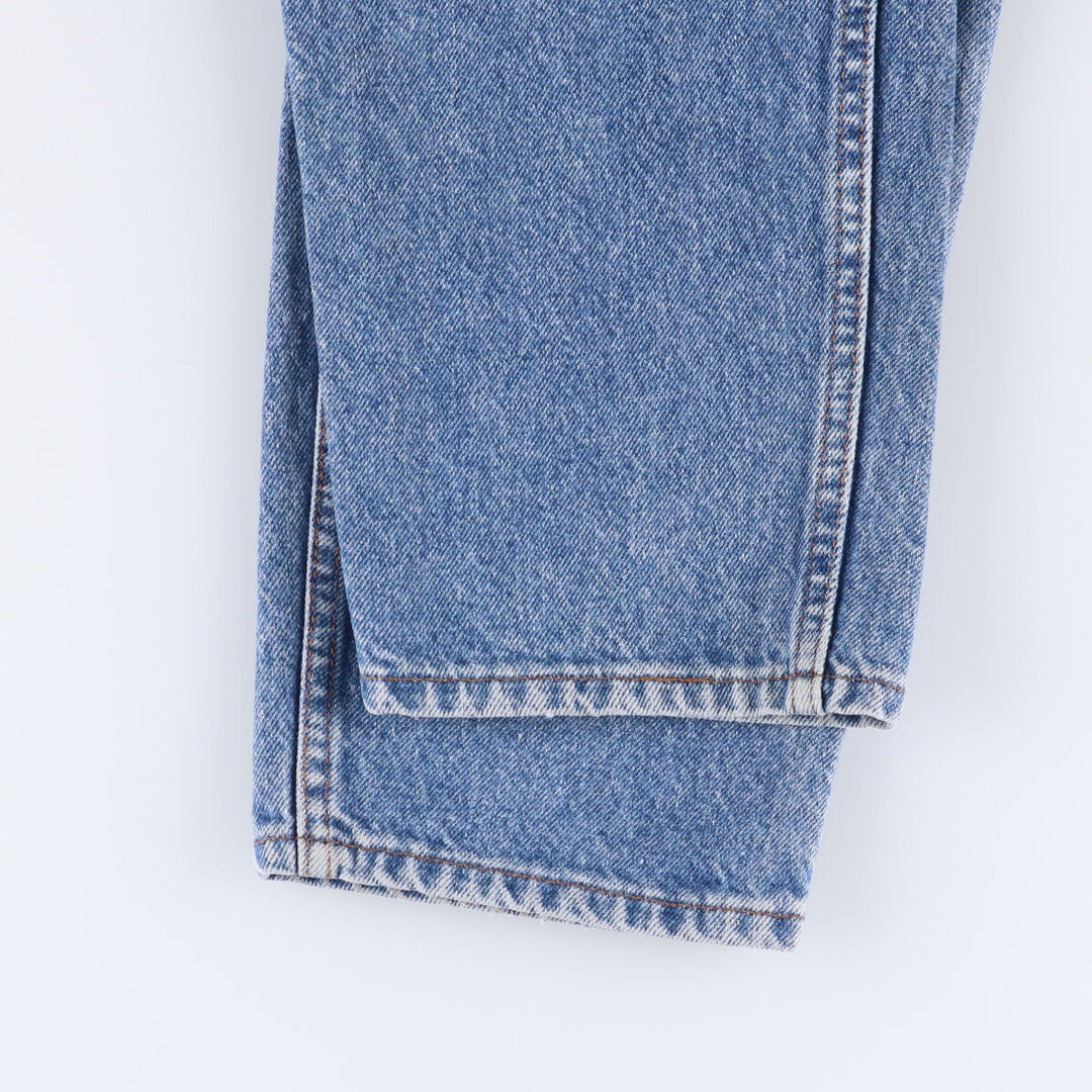 90'S Levi's 550-0290 Tapered Denim Pants Made in USA Men's W32 Vintage cotton blue type Vintage Second Hand