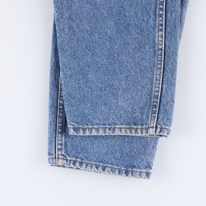 90'S Levi's 550-0290 Tapered Denim Pants Made in USA Men's W32 Vintage cotton blue type Vintage Second Hand