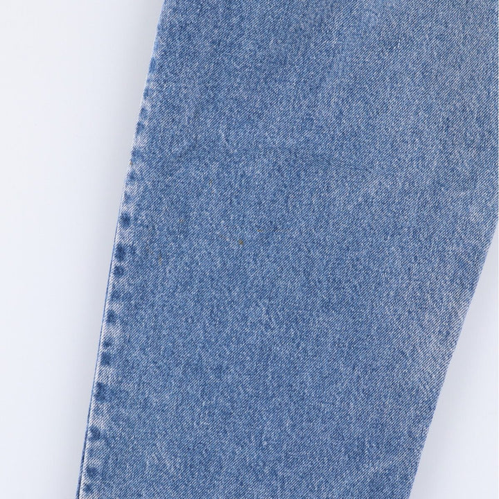 90'S Levi's 550-0290 Tapered Denim Pants Made in USA Men's W32 Vintage cotton blue type Vintage Second Hand