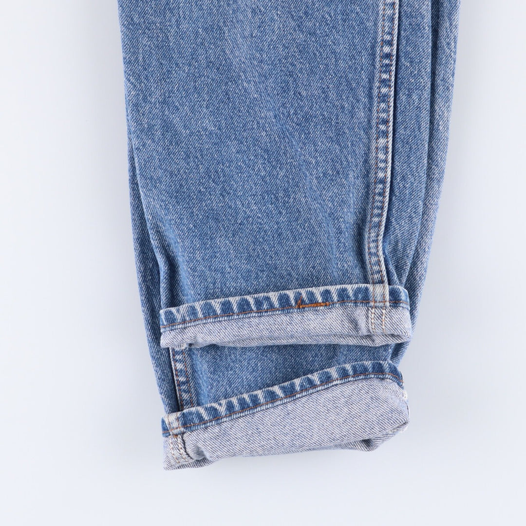 90'S Levi's 550-0290 Tapered Denim Pants Made in USA Men's W32 Vintage cotton blue type Vintage Second Hand