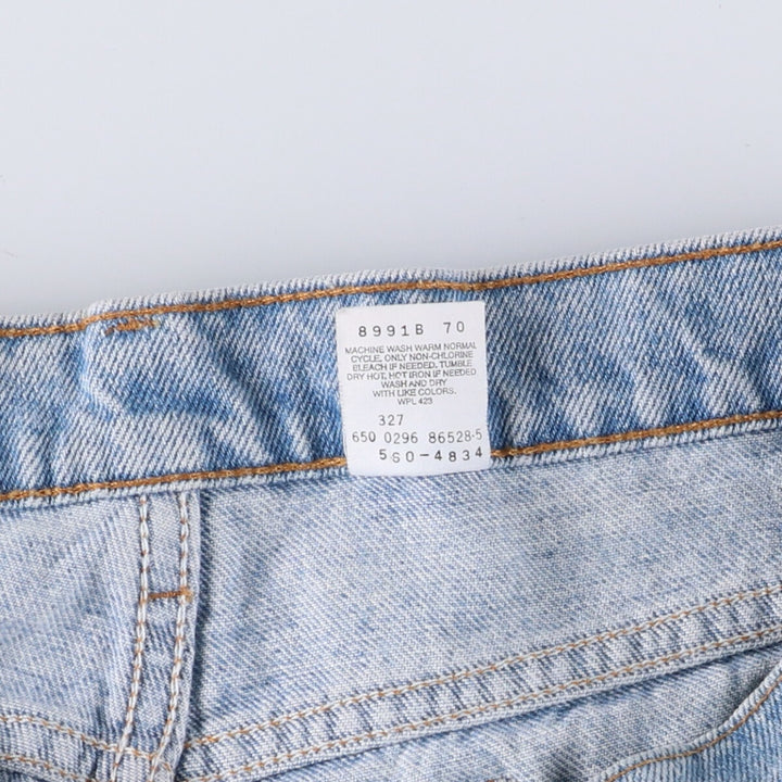 90'S Levi's 560 LOOSE FIT TAPERED LEG Tapered Denim Pants Made in USA Men's W36 Vintage cotton blue type Vintage Second Hand