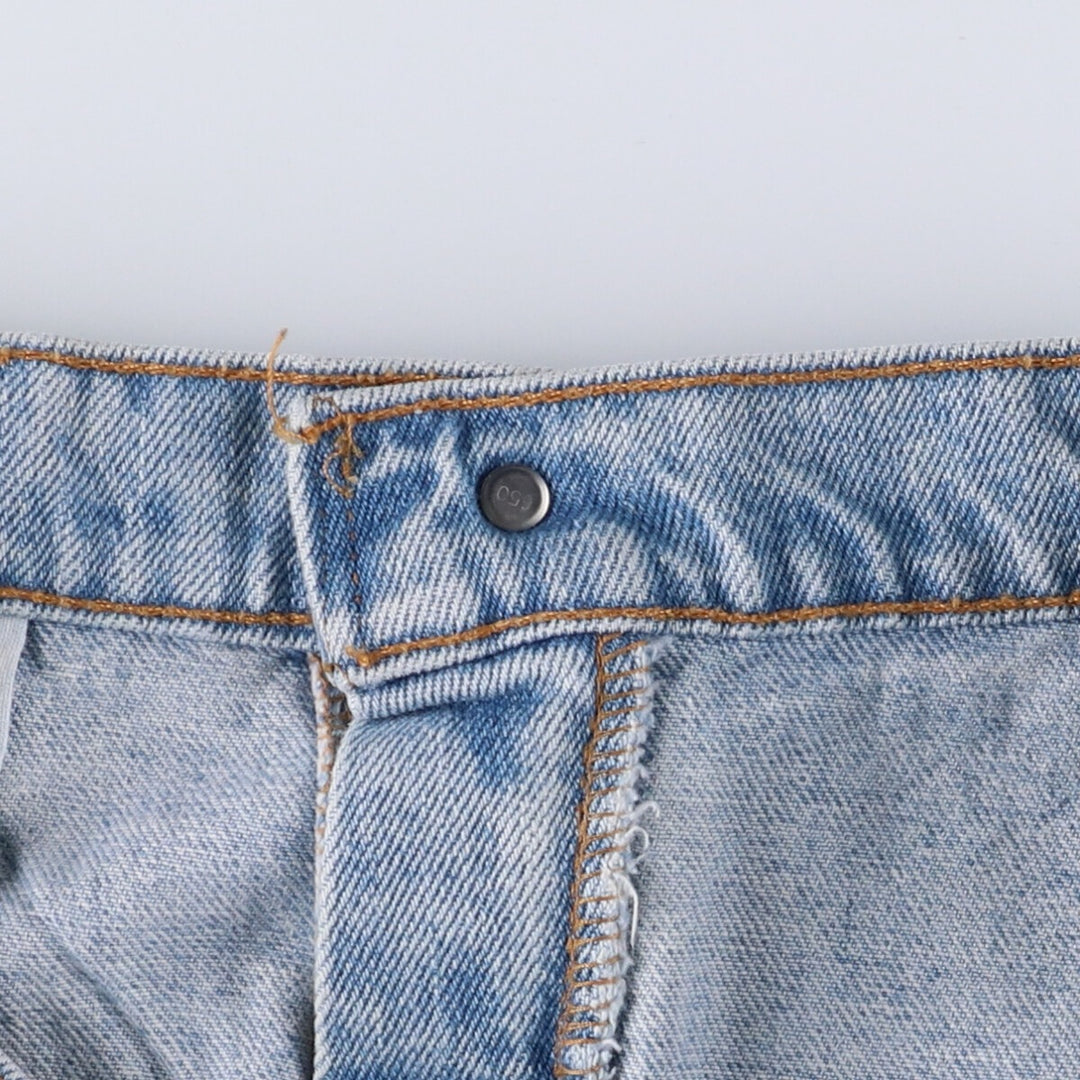 90'S Levi's 560 LOOSE FIT TAPERED LEG Tapered Denim Pants Made in USA Men's W36 Vintage cotton blue type Vintage Second Hand