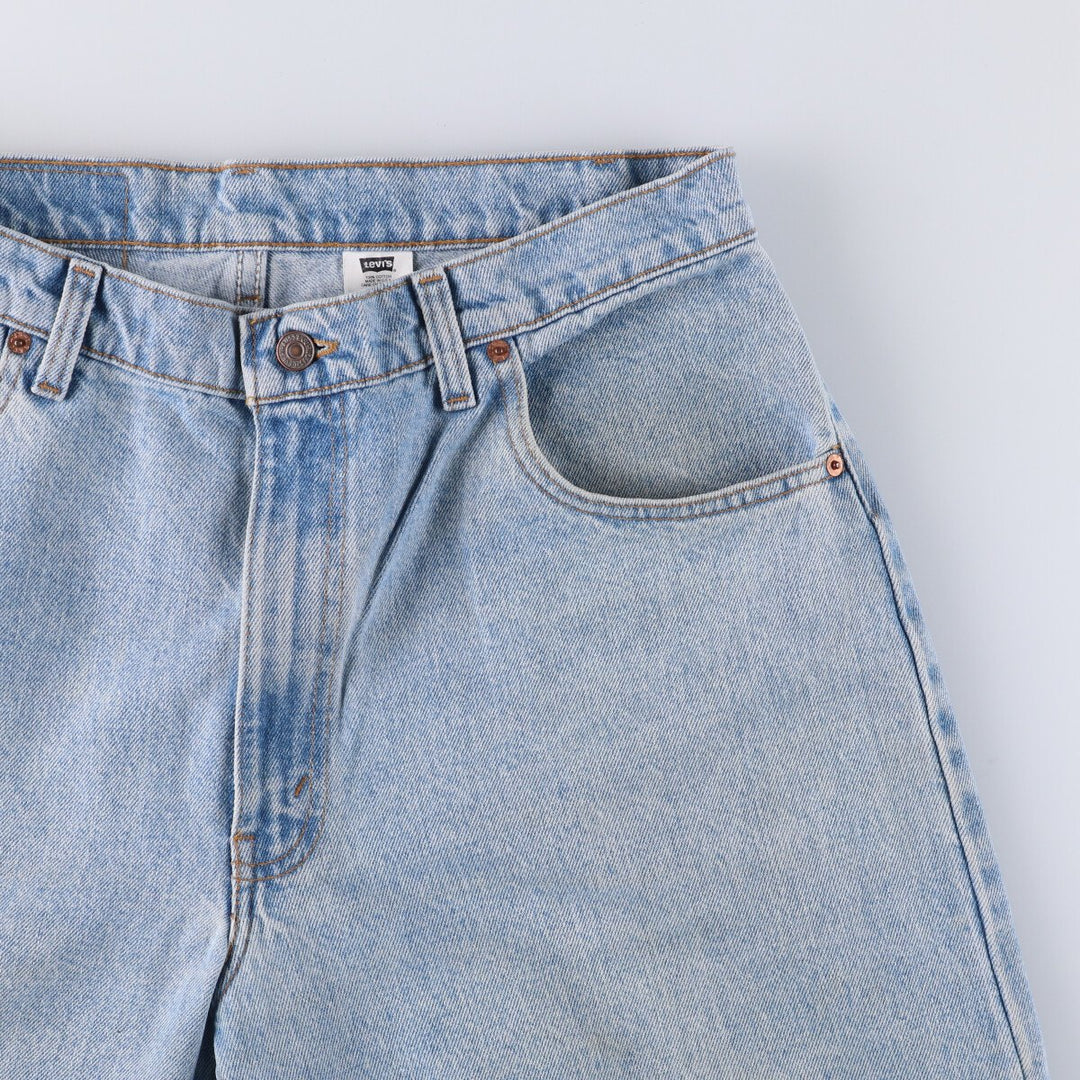 90'S Levi's 560 LOOSE FIT TAPERED LEG Tapered Denim Pants Made in USA Men's W36 Vintage cotton blue type Vintage Second Hand