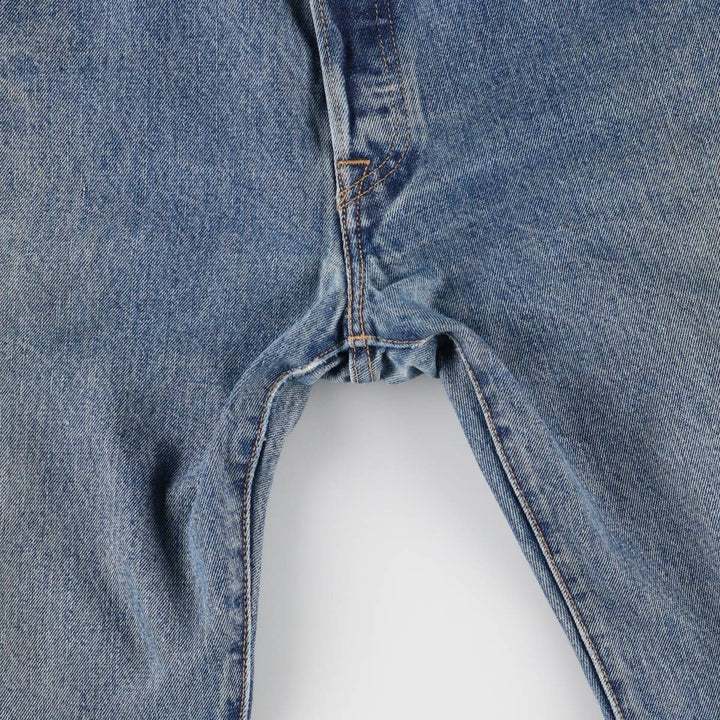 Levi's 501 straight denim pants for men, size W34 cotton Blue type light blue Vintage Second Hand