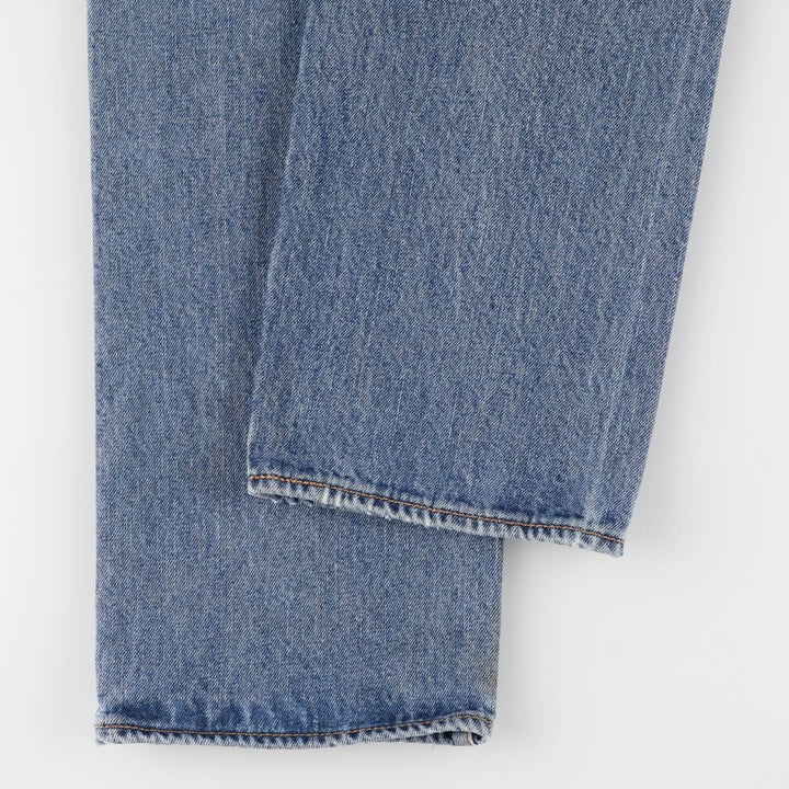 Levi's 501 straight denim pants for men, size W34 cotton Blue type light blue Vintage Second Hand