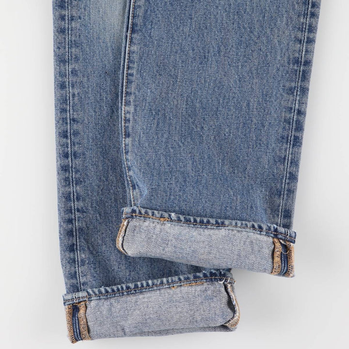 Levi's 501 straight denim pants for men, size W34 cotton Blue type light blue Vintage Second Hand