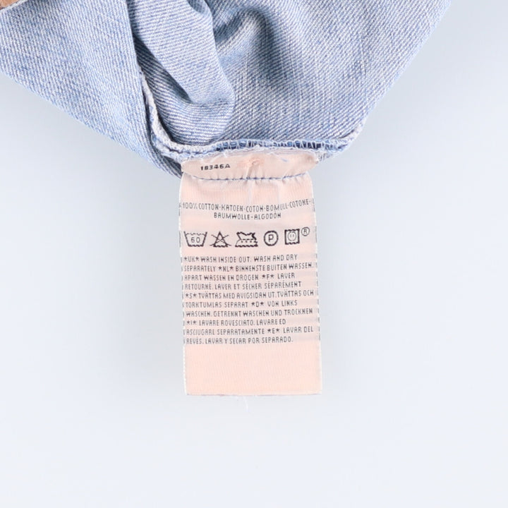 00'S Levi's 00501-0106 Euro model straight denim pants for men, size w31 cotton blue type Vintage Second Hand
