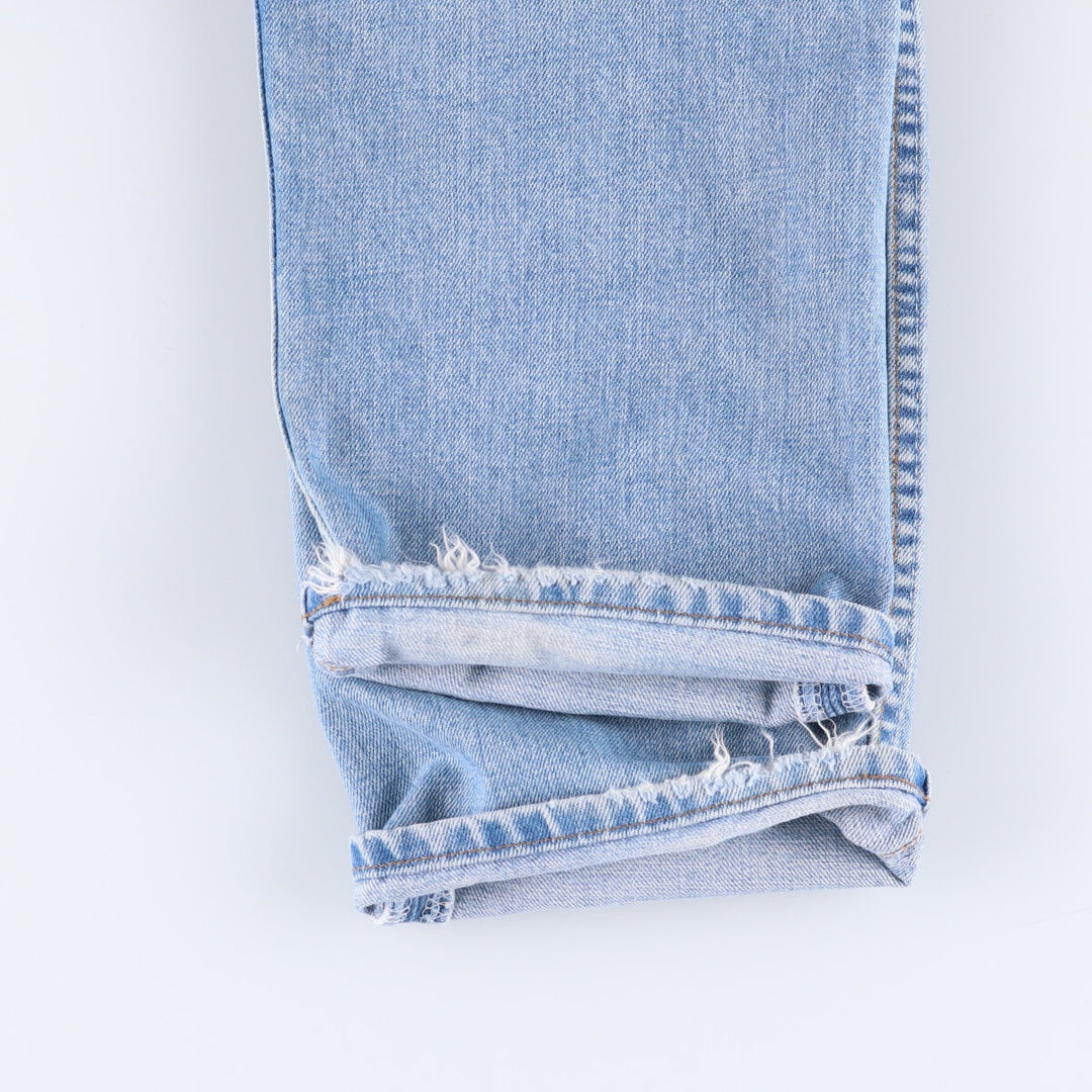 00'S Levi's 00501-0106 Euro model straight denim pants for men, size w31 cotton blue type Vintage Second Hand
