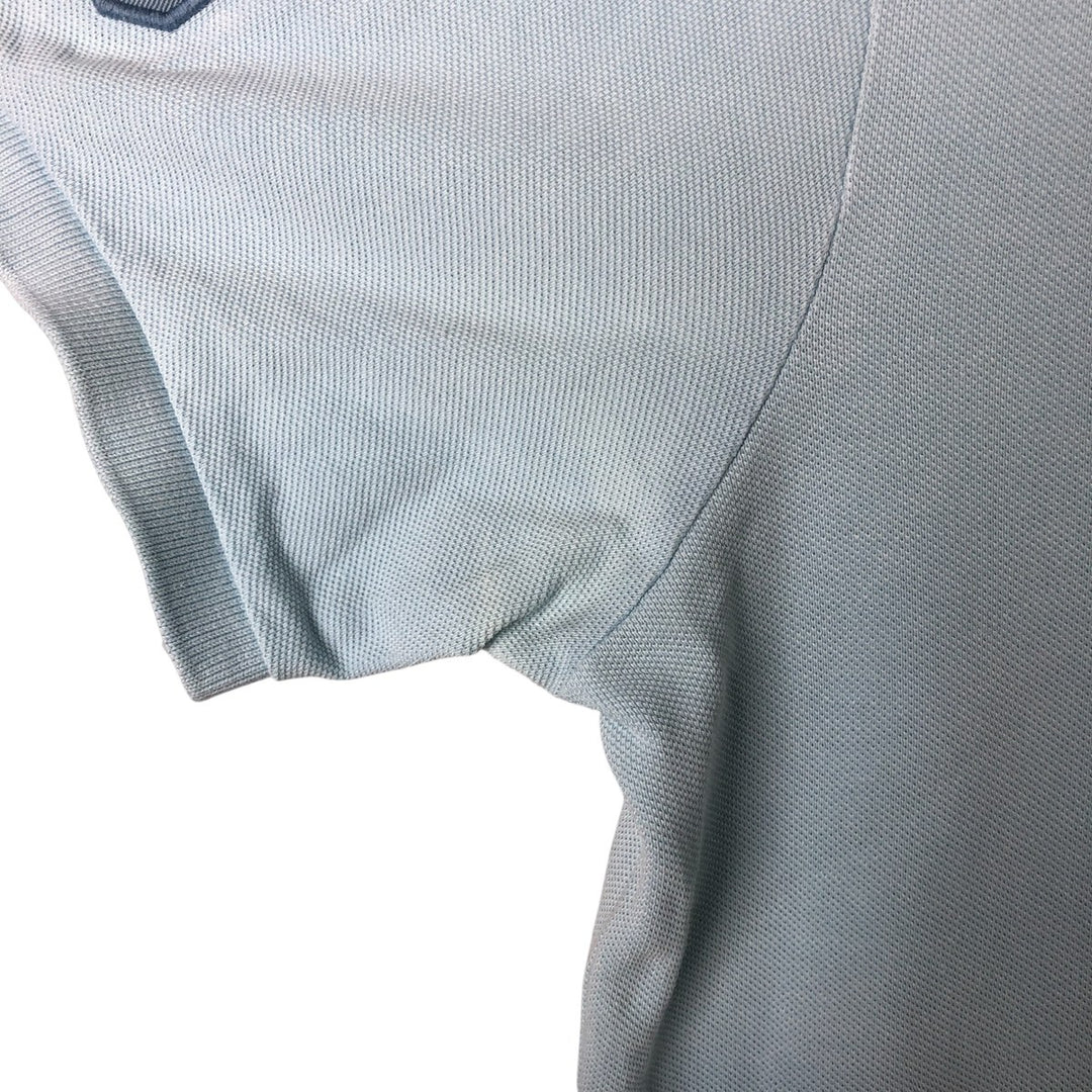 Ralph Lauren POLO by Ralph Lauren CUSTOM FIT Big Pony Short Sleeve Polo Shirt Men's L size cotton Blue type light blue Vintage Second Hand