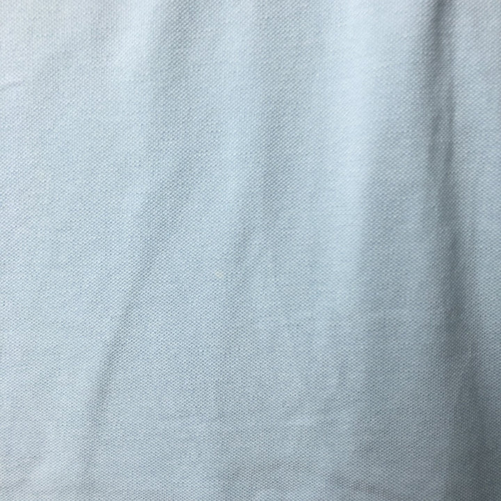Ralph Lauren POLO by Ralph Lauren CUSTOM FIT Big Pony Short Sleeve Polo Shirt Men's L size cotton Blue type light blue Vintage Second Hand