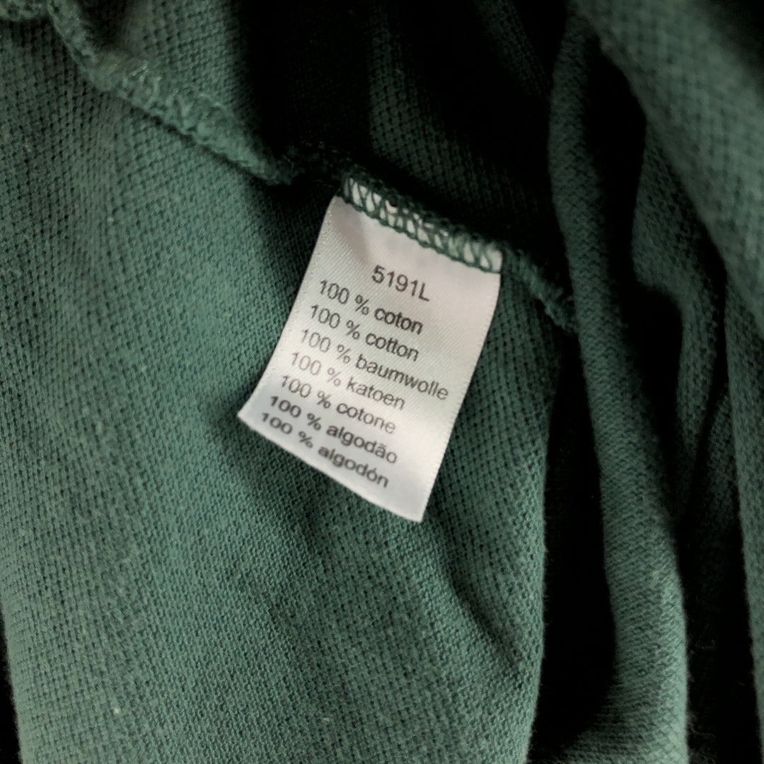 Lacoste LACOSTE Short Sleeve Polo Shirt Size 6 Men's XL cotton Khaki type sage green Vintage Second Hand