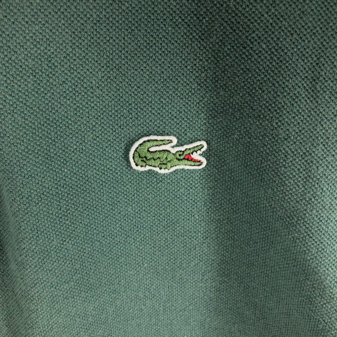 Lacoste LACOSTE Short Sleeve Polo Shirt Size 6 Men's XL cotton Khaki type sage green Vintage Second Hand
