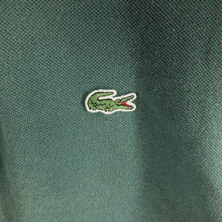 Lacoste LACOSTE Short Sleeve Polo Shirt Size 6 Men's XL cotton Khaki type sage green Vintage Second Hand