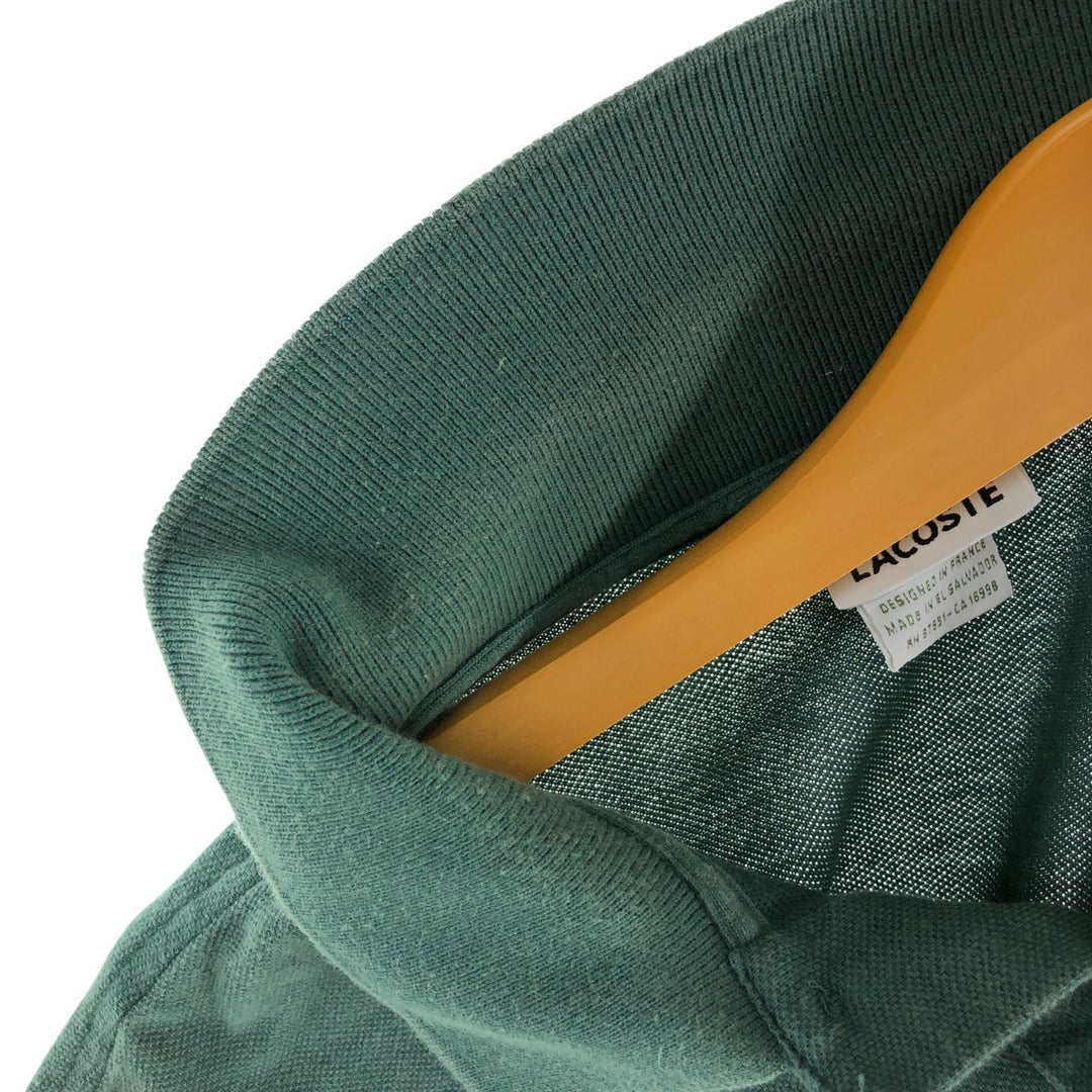Lacoste LACOSTE Short Sleeve Polo Shirt Size 6 Men's XL cotton Khaki type sage green Vintage Second Hand
