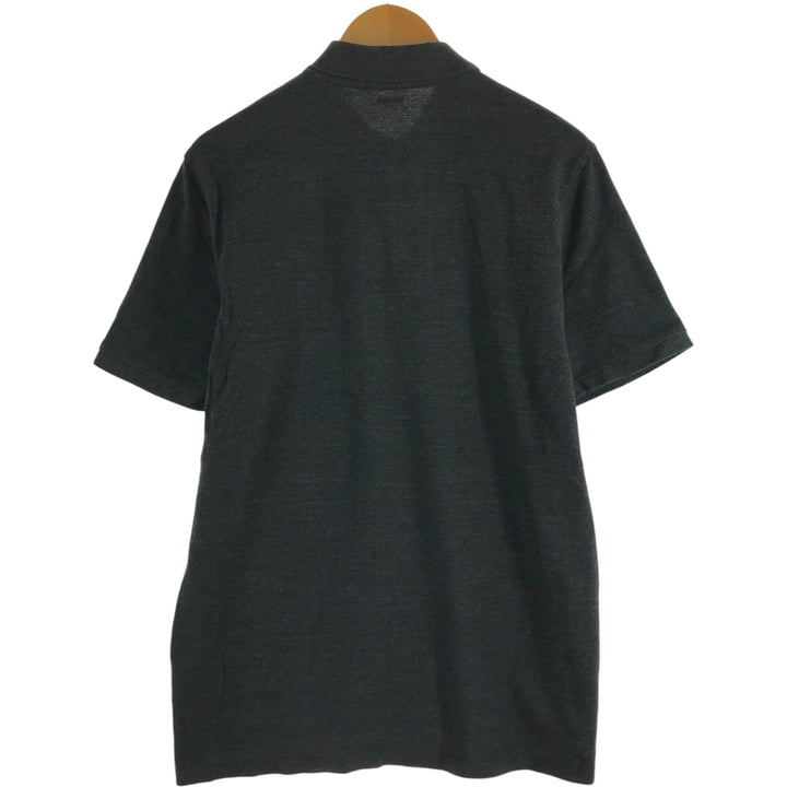 Ralph Lauren POLO RALPH LAUREN CLASSIC FIT short sleeve polo shirt for men size L cotton black type Vintage Second Hand