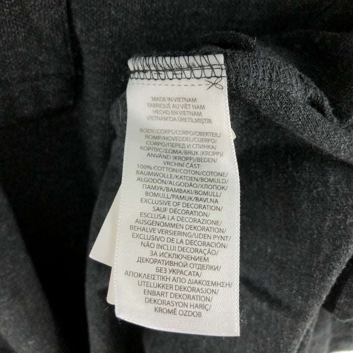 Ralph Lauren POLO RALPH LAUREN CLASSIC FIT short sleeve polo shirt for men size L cotton black type Vintage Second Hand