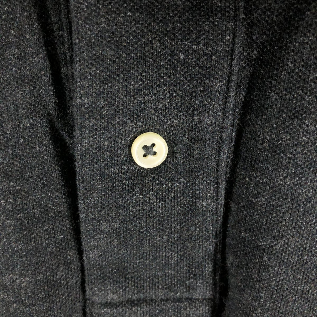 Ralph Lauren POLO RALPH LAUREN CLASSIC FIT short sleeve polo shirt for men size L cotton black type Vintage Second Hand