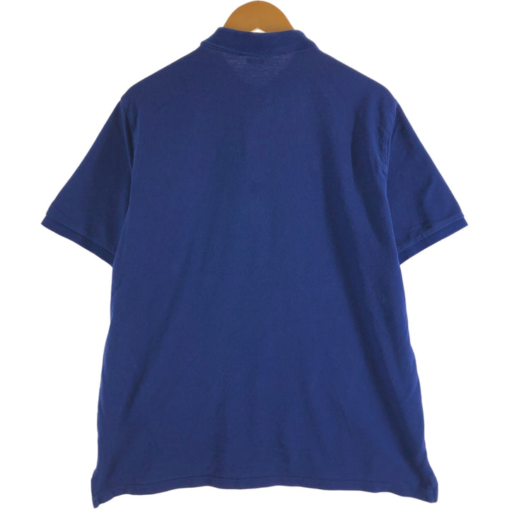 Ralph Lauren POLO RALPH LAUREN CLASSIC FIT short sleeve polo shirt men's XL equivalent cotton blue type Vintage Second Hand
